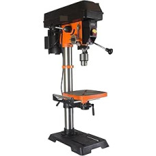 Bohrmaschine, 5-Ampere-Tischbohrmaschine aus Gusseisen mit variabler Geschwindigkeit, 12 Zoll, mit Arbeitslicht