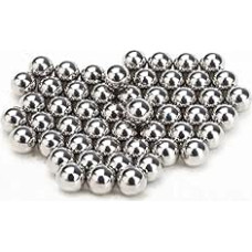 Rutuliniai guoliai, tikslūs rutuliukai iš nerūdijančio plieno, kieti 304 nerūdijančio plieno rutuliukai, guolių rutuliukai, lygūs rutuliukai (50 vnt., 1,5 mm)