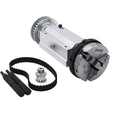 Medienos tekinimo staklės 50 keturių žiaunų / 63 trijų žiaunų įtempimo veleno mazgas, miniatiūrinės tekinimo staklės, medžio apdirbimo karoliukais staklės, skirtos 