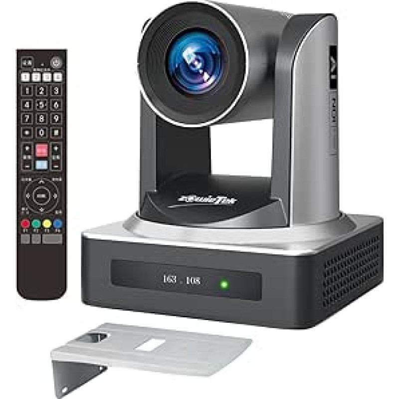 zowietek NDI PTZ kamera (Native NDI 6 Certified), AI automatinis sekimas 1080P60 PoE, 30X optinis priartinimas, 3G-SDI HDMI USB 3.0 LAN, tiesioginė transliacija bažnyčios susitikimams, švietimui, sportui, ligoninei, vestuvėms
