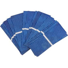DOITOOL Pack of 100 Mini Solar Cells Polycrystalline DIY Solar Panels Solar Power Battery Car Charger Accessories Robust for Camping Outdoor Charging