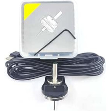 3D Touch Probe for CNC Machine, V6 Anti-Roll Edge Finder with 6mm/4mm Tips, NC/NO Options, Stainless Steel, Compatible with Desktop CNC
