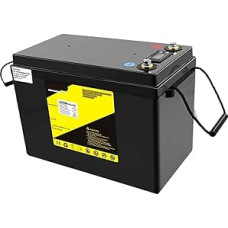 Nešiojamas akumuliatorius 12V 60Ah/100Ah/120Ah/150Ah/200Ah/300Ah, suderinamas su LiitoKala LiFePo4 akumuliatorių paketu 4S 12.8V, inverteriu RV ir valčių varikliams, saulės energijos tiekimu, vėjo (12.8V24)