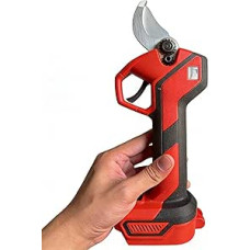 Akku Astschere 40mm Schnittdurchmesser, Professionelle Gartenschere mit 2 Akku 1500mAh, 600W Bürstenloser Motor Baumschere mit LCD, Kabelloser Elektrische Astschere, für Bäume und Obstbäume