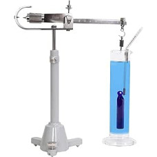 Flüssigkeitsdichte-Spezialwaage, Mechanische Wägskala für Dichte, Messbereich 0-2,000, Genauigkeit 0,001, Hammerverdrängung 5 cm³, für die Schule