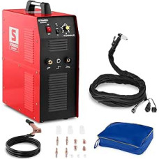 Stamos – Plasma Inverter Plasma Cutter Plasma Cutting Equipment – Stamos Small Plasma TV – With Built-In Air Compressor – 40 A, 230 V, 60% Duty Cycle