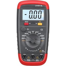 Digitaler Kapazitäts-Messgerät UA6013L mit Messbereich von 200 pF bis 20 mF, manuelle Bereichswahl, Hintergrundbeleuchtung für präzise Diagnosen und schnelle Messungen