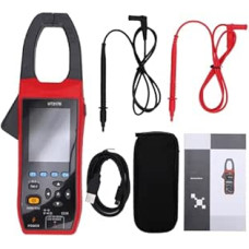 Denash 3-in-1-Zangenmessgerät, Oszilloskop-Multimeter mit NCV-Datenprotokollierung, 1000 A, 1000 V AC, DC-Spannungsstromtest, für Elektrische Tests und Wellenformanalyse (UT217B)