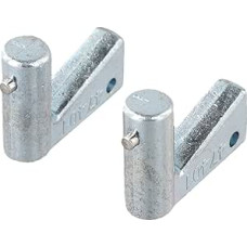 2 x Batterietrennschlüssel 47401, Metall-Ersatz für JCB 701/47401 Bagger und Dumper, Direktpassendes Zündtrennteil