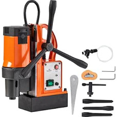 1400 W universalus magnetinis gręžtuvas su judesio jutikliu ir aušinimo skysčio rezervuaru - 1-3/8