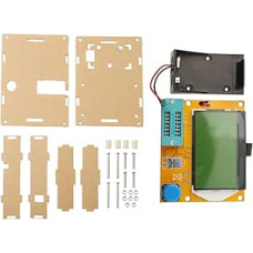 Digitaler LCR T4 Tester für Transistoren, MOSFETs, Dioden, Thyristoren, Widerstände und Kondensatoren mit schneller automatischer Erkennung und Hintergrundbeleuchtung