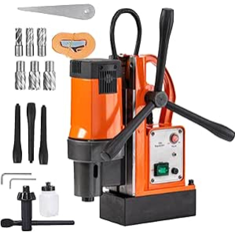Magnetinė akumuliatorinė kerno mašina, bürstenlos, 220V, 0-580 U/min, MT 3-Aufnahme, 3/4