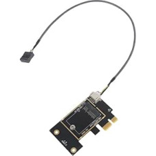 M.2 NGFF Wireless Card to PCI-e 1X Adapter M.2 Bluetooth-compatible Network Card To WIFI WLAN Converter Desktop for 8260