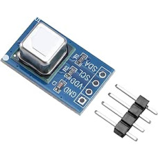 SCD41 dujų jutiklio modulis Binghe SCD41 CO₂ jutiklio modulis CO₂ anglies dioksido detektorius 2-in-1 temperatūros ir drėgmės jutiklis 2,4-5,5 V 400-5000PPM su I²C ryšiu