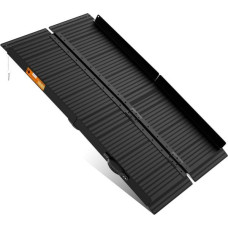 Ramp for people folding wheelchair ramp 60 cm - 182 cm - portable wheelchair ramp for doors with steps (91 cm)
