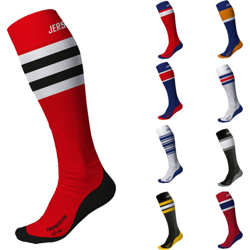 Hockey socks Skate Socks Jersey53 NHL Compression (various NHL teams, sizes 39-42)