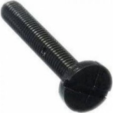 Plastic screws M5x30mm, Black - 4 pcs.
