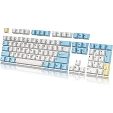 Individualūs klavišų dangteliai | Dye Sublimation PBT klavišų dangtelių rinkinys mechaninei klaviatūrai | 139 klavišai | Cherry profilis | ANSI US išdėstymas | Suderinama su Cherry MX, Gateron, Kailh, Outemu | Pegaso