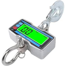 Skaitmeninis krovinių svėrimas, 2000 kg, 4400 lbs, 0,8 Zoll, 5-stellige LCD-Anzeigeeinheit, Schaltdaten, Halten, Tara, Nullstellung Kitos funkcijos