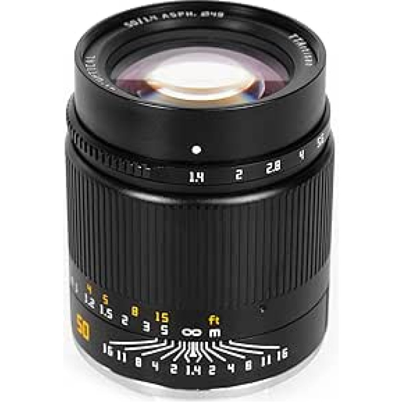 TT Artisan 50 mm F1.4 ASPH pilno kadro objektyvo jungtis 