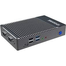 Mini kompiuteris be ventiliatoriaus, mikrokompiuteris AMD 6400T (1.0GHz-1.6GHzz), mini stalinis kompiuteris HD/VGA/BT4.0/Ty-C/Wi-fi5.0, palaikomas DDR3 SSD, be iš anksto įdiegtų sistemų (4GB 64GB)