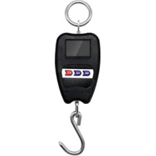 200 kg/50 kg Hängewaage, digitale Hintergrundbeleleuchtung, Angelgewichte, Taschengepäck, Kranwaage Mehrere Funktionen(200Kg 50g Black)