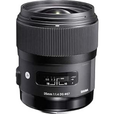 Sigma 35 Mm f/1.4 DG HSM objektyvas, 67 mm filtro sriegis