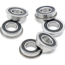 10 F688 2RS guolių pakuotė 8 x 16 x 5 mm ABEC-7 flanšiniai miniatiūriniai F688 RS rutuliniai guoliai F688RS, skirti 3D spausdintuvams