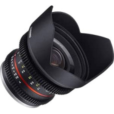 Samyang T2.2 VDSLR rankinio fokusavimo vaizdo objektyvas 