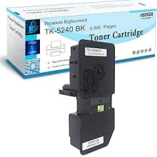 Schwarz Kompatibler Tonerkartusche TK5240 TK-5240 für Kyocera Ecosys M5526cdn M5526cdw P5026 P5026cdn P5026cdw Druckern, 4000 Seiten für TK5240K