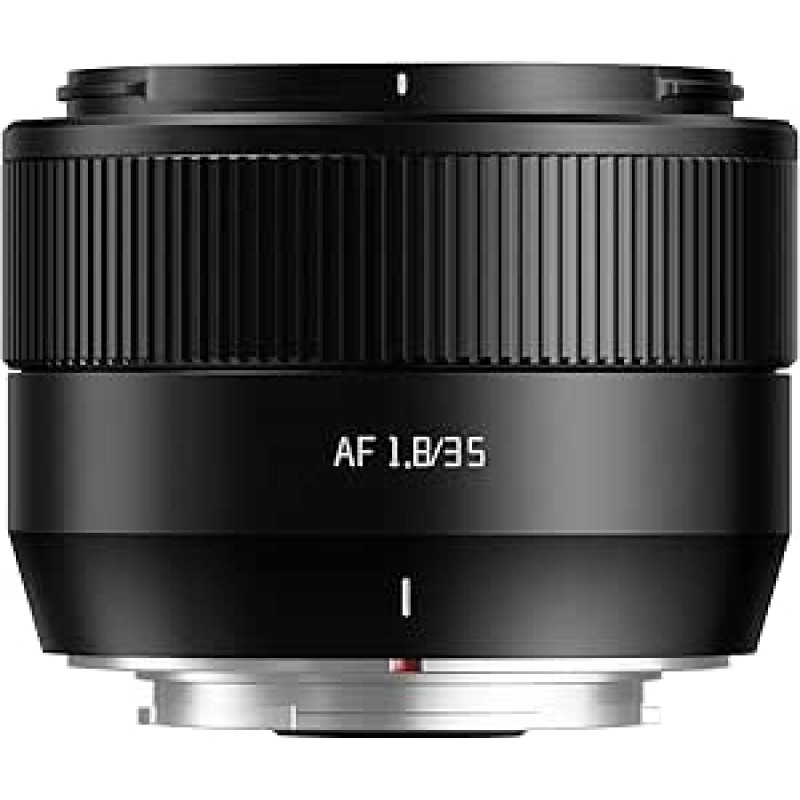 TTARTISAN 35 mm F1.8 II fotoaparato objektyvas su automatiniu fokusavimu APS-C metaliniame korpuse Lengvas objektyvas (skirtas 