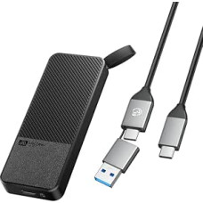SANZANG Master išorinis 1 TB SSD diskas, iki 1050 MB/s, USB 3.2 Gen2, nešiojamasis SSD kietasis diskas, skirtas 