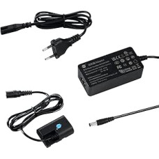 DSTE ACK-E6 kintamosios srovės maitinimo šaltinis DR-E6 baterijų rinkinys, suderinamas su 