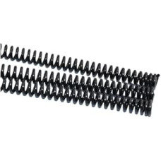 Suspaudimo spyruoklė, 3 dalių Suspaudimo spyruoklė 1 1,2 1,4 1,5 1,6 1,8 2 mm vielos skersmuo Y tipo 6-28 mm išorinis skersmuo 305 mm ilgis 65 Mangano plieno spyruoklė (1x15x305 mm)