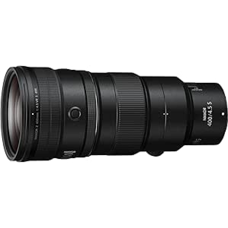 Nikon NIKKOR Z 400 mm 1:4.5 VR S, juodas
