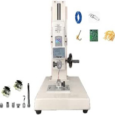 Skaitmeninis jėgos bandymo stendas, 10-1000n rankinis stūmimo ir traukimo bandymų stendas su 5 prietaisais, stebulė 0-180 mm, galima saugoti 999 duomenų rinkinius, skirtas tekstilei, sportui, 20N