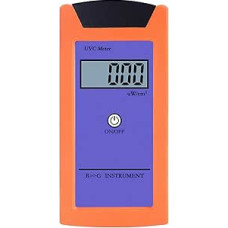 UV spindulių matuoklis, nešiojamasis išmanusis jutiklis UV radiometras ropliams Violetinis radiometras su LED indikatoriumi ultravioletiniams spinduliams matuoti