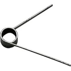 Federzubehör, Edelstahl-Torsionsfedern, 10 Stück, 0,5-0,6 mm Drahtdurchmesser, V-förmige Stahl-Torsionsfeder, Außendurchmesser 6 mm, Winkellänge 30-70 mm, 0,6 x 6 x 30 mm ( Spalva : 6 posūkių x 60 laipsnių
