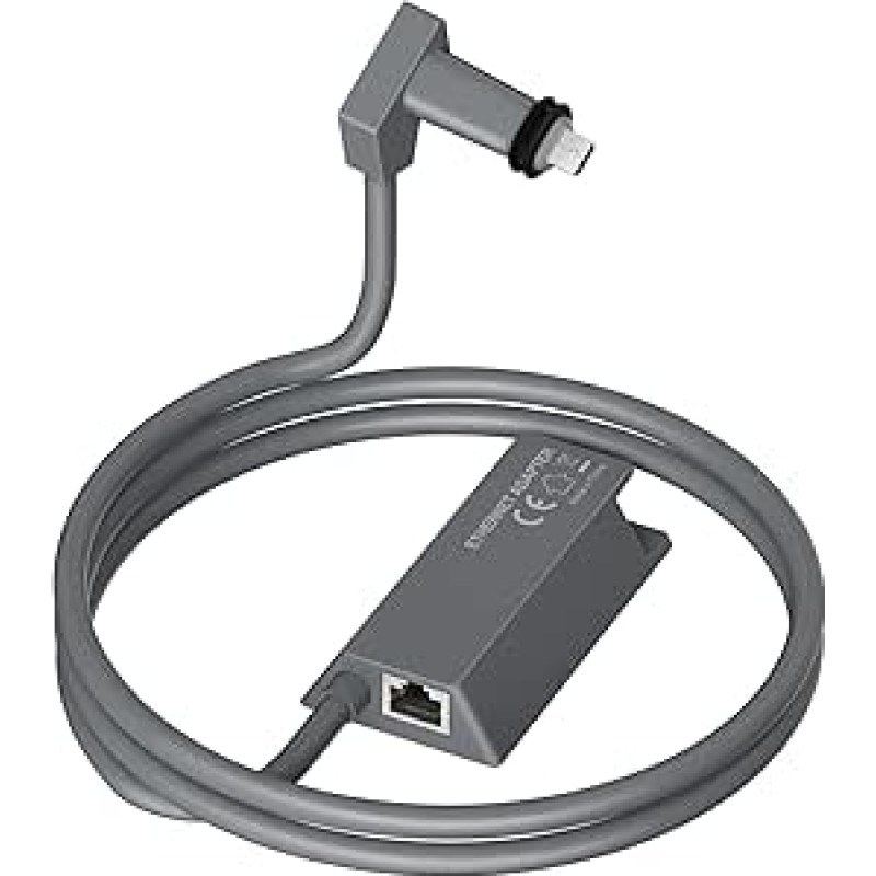 Starlink Ethernet Adapter Gen 2, Starlink V2 Ethernet Adapter for Wired External Network, Fast and Stable Connection, Star-Link Standard Actuates Gen 2 (1cm)