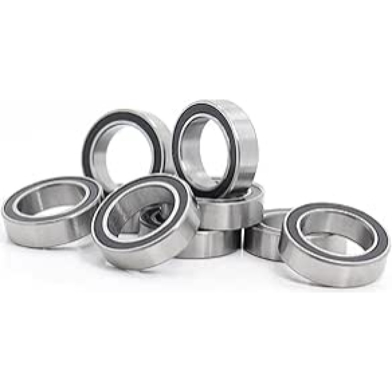 6701-2RS 12 * 18 * 4 (mm) 10PC Lager ABEC-7 61701 6701 63701 6700RS Chromstahl Kugellager mit schwarzer Gummidichtung