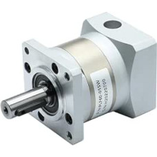 Sliekinė pavara, SPLF60, didelio tikslumo, mažai triukšmo keliantis planetinis reduktorius, tinka 23 57 8 mm žingsniniam varikliui 24 60ST 14 mm 400 W servo, mažas triukšmas (4 to1, 14 įėjimas servo)