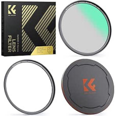 K&F Concept Nano X serijos magnetinis juodas rūkas 1/4 juodas promilės 1/4 filtro efekto filtras 67 mm
