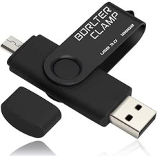128 GB OTG USB atmintinė su dviguba USB 3.0 atmintine ir 