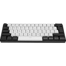 TARSHYRY G61 Mini RGB klaviatūra Greitas klaviatūros perjungimas Žaidimų klaviatūra LED apšviesta 61 klavišas Ergonomiška mechaninė jausmas Laidinė žaidimų klaviatūra biurui verslui