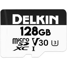 Delkin Devices Hyperspeed 128GB microSDXC UHS-I (V30) Memory Card