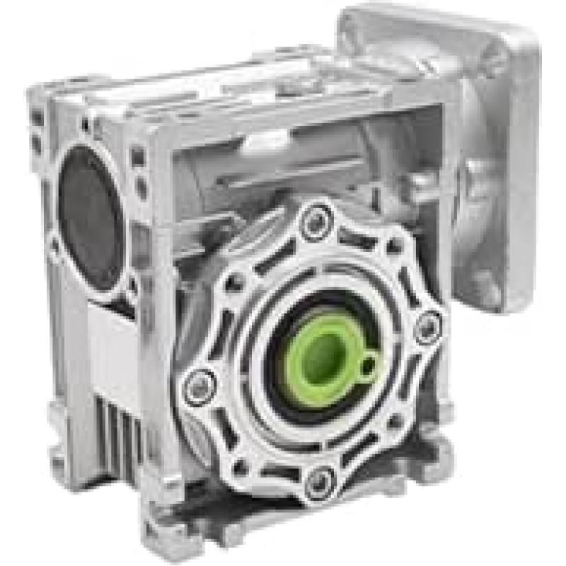 Reduzierstück mit hohem Drehmoment für Gleichstrommotor 60 x 60 mm 86 x 86 mm NMRV040 Verhältnis 5:1 bis 100:1 Eingang 14 mm Achse für 60 mm 85 mm Schrittmotor (Spalva : 60mmx60mm, Dydis : 60mm Ratio