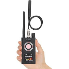 K18S Hidden Camera Detector 1MHZ-8000MHz Bug Wireless Signal Scanner High Sensitive GPS Positioning Finder Private Protection Surveillance Device Detector