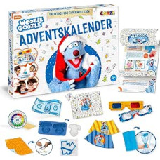 Craze Advento kalendorius Woozle Goozle Kūrybiškai smagus vaikų Kalėdų kalendorius 2021 m. Žaislinis kalendorius su figūrėlėmis mergaitėms berniukams 24683