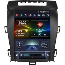 Android 14 Car Radio 9.7 Inch Touchscreen 8 Core 4GB + 32GB for Opel Zafira C/Vauxhall Zafira C 2010-2016 WiFi Wireless Android Car & Wireless Carplay Bluetooth WiFi 4G GPS RDS AM/FM