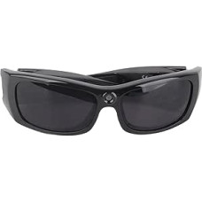 Camera Headset Glasses, BT 1080P Polarised Lens, Supports Calls, Video, Music, Sunglasses for Meetings, Training, Classroom Recording